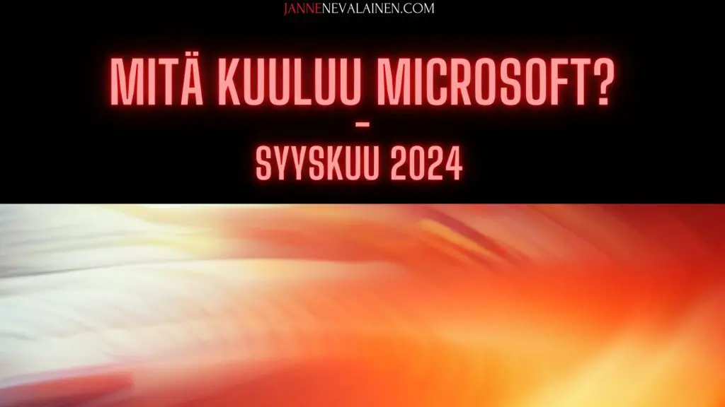 mitä kuuluu microsoft jannenevalainen.com