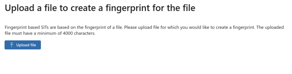 fingerprint sit purview