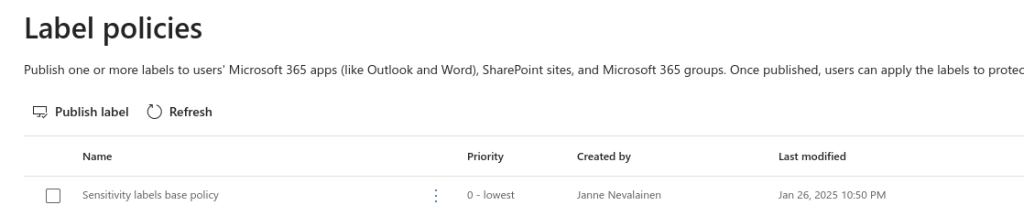 sensitivity labels policies jannenevalainen.com