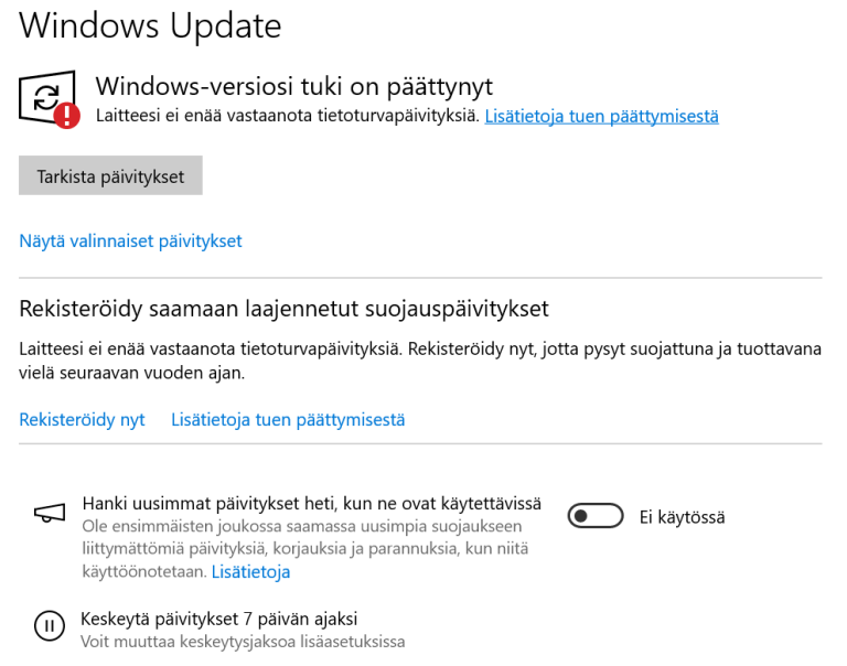 jannenevalainen.com windows 10 esu