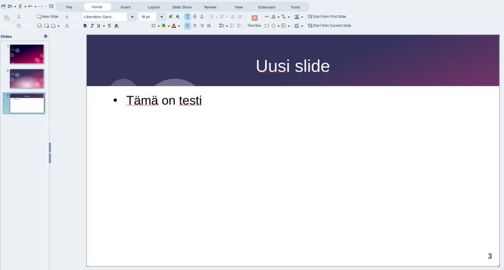 LibreOffice Impress jannenevalainen.com