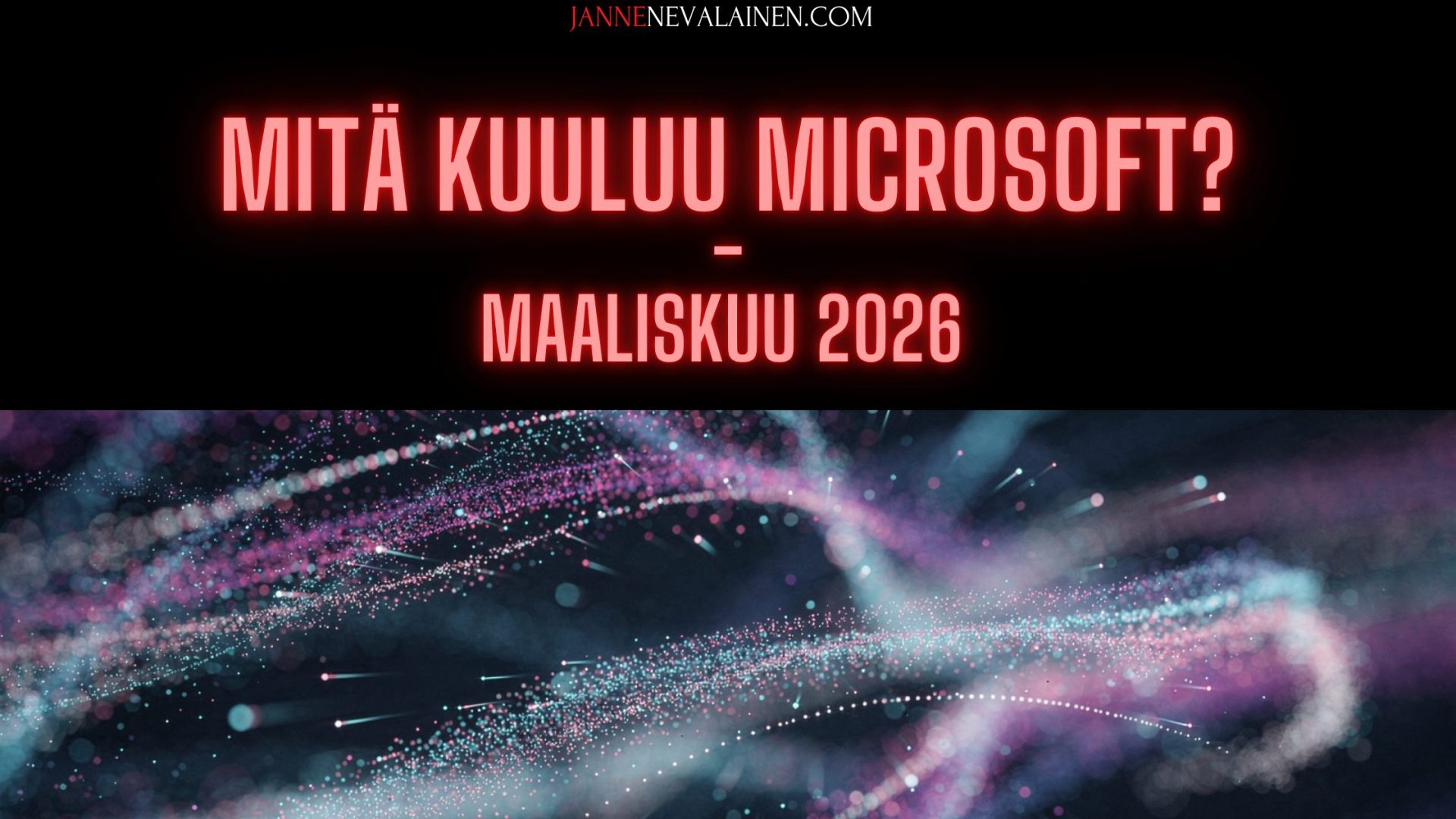 mitä kuuluu microsoft jannenevalainen.com