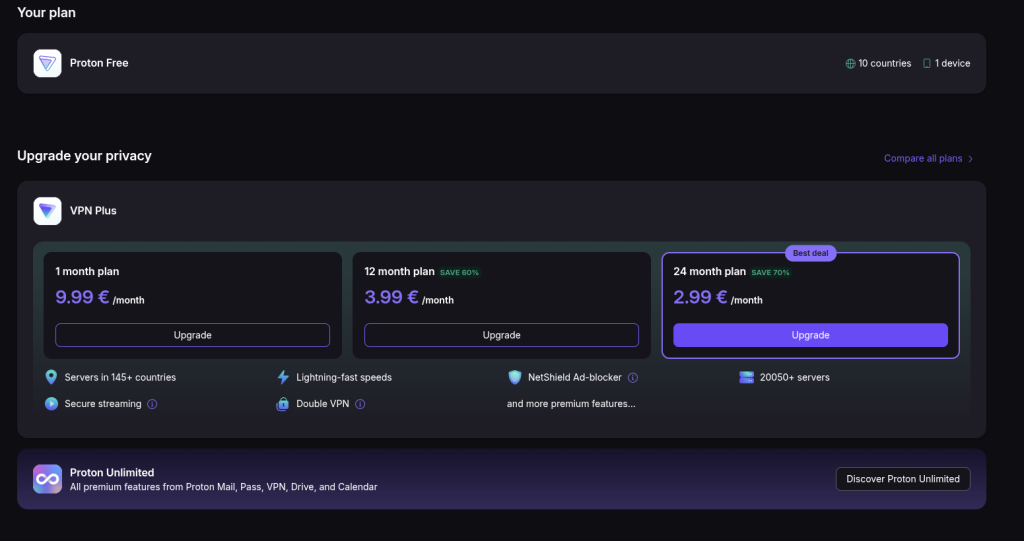 proton vpn jannenevalainen.com