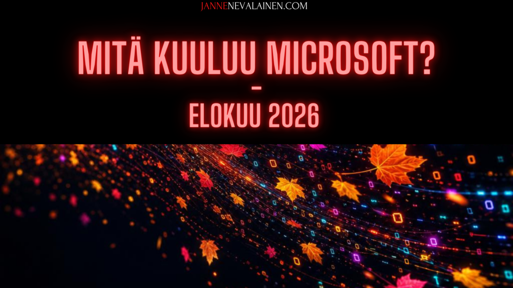 janne nevalainen mitä kuuluu microsoft