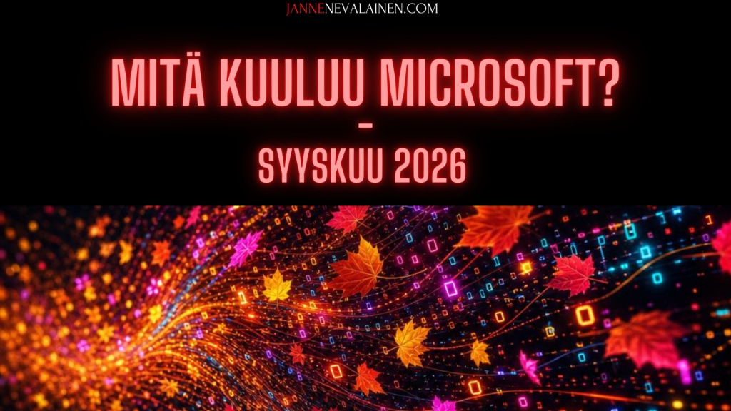 Mitä kuuluu Microsoft jannenevalainen.com